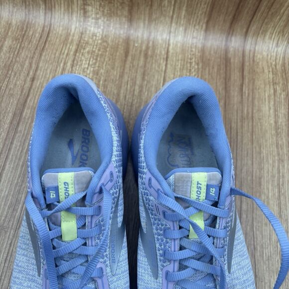 Brooks Womens Ghost 14 1203561B566 Purple Running Shoes Sneakers Size 10 B - Picture 7 of 9